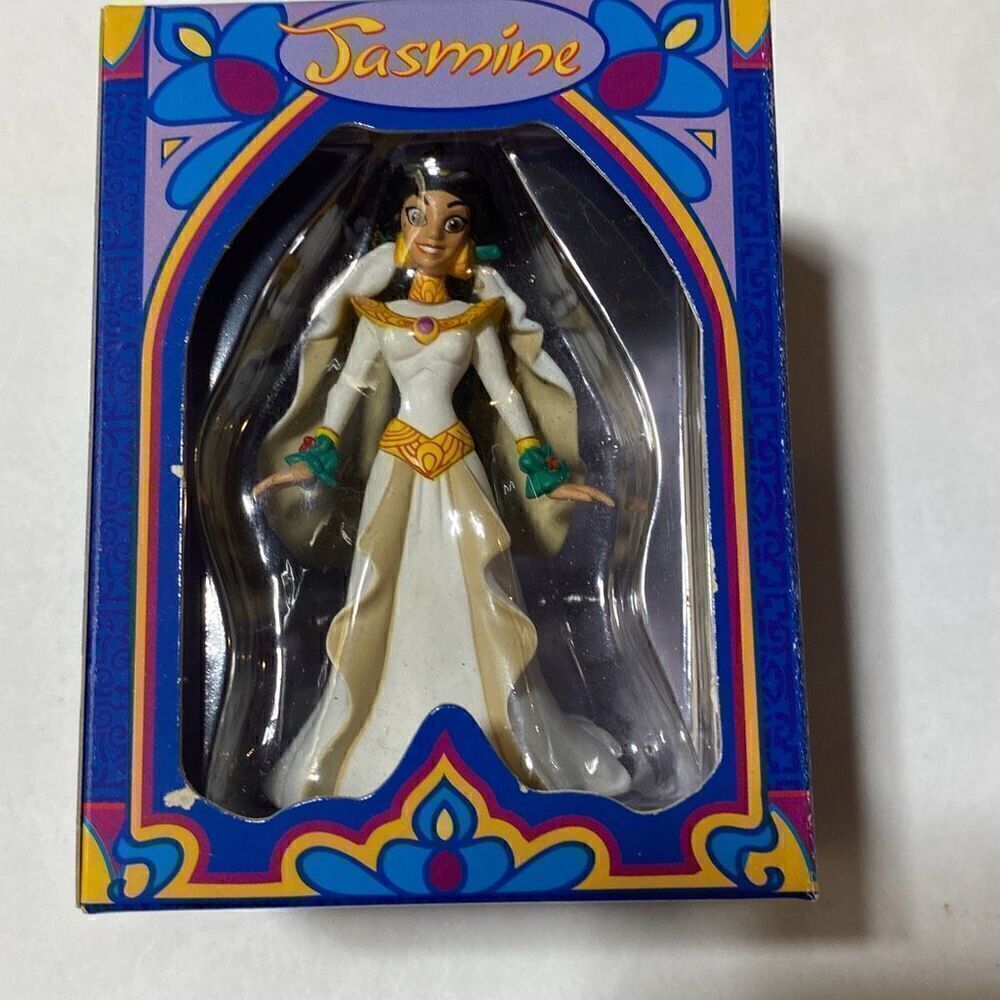 Disney Multicolor First Issue Jasmine From Aladdin Grolier Christmas Ornaments O
